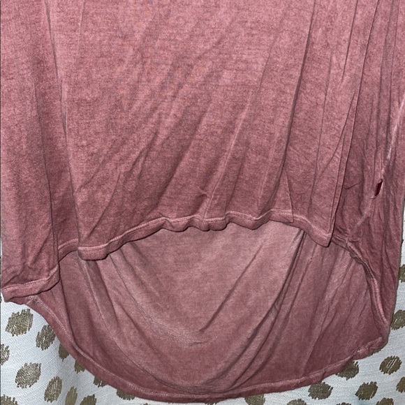 NYTT dusty rose colored blouse with swoop open back - Picture 3 of 7